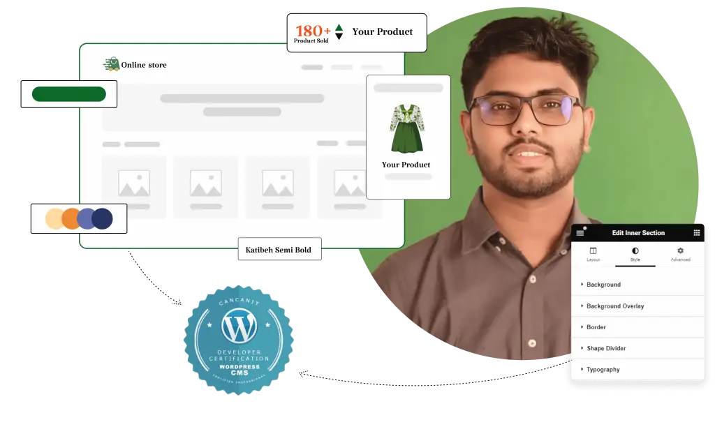 Multioxy Figma to Elementor and WordPress web development